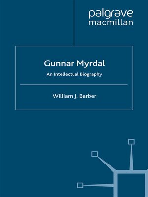cover image of Gunnar Myrdal